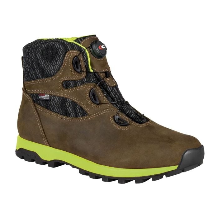 Scarponcini Da Trekking Chiusura BOA Cofra Dome Brown 19670-000 Comode Impermeabili