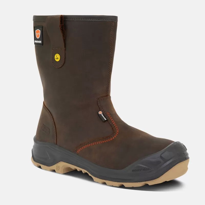 Stivali Antinfortunistici Parade Nanker S3 SR FO LG SC CI HI HRO ESD NANKER1823 Metalfree