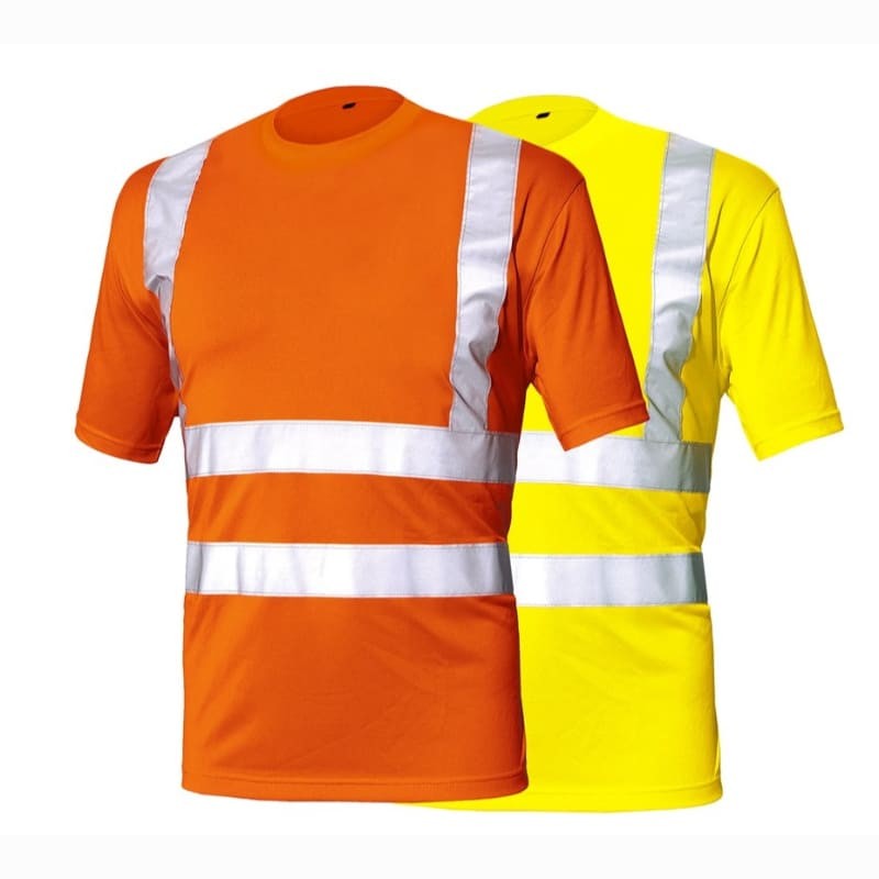 T-shirt Basic Alta Visibilit� ISSA LINE - 08183