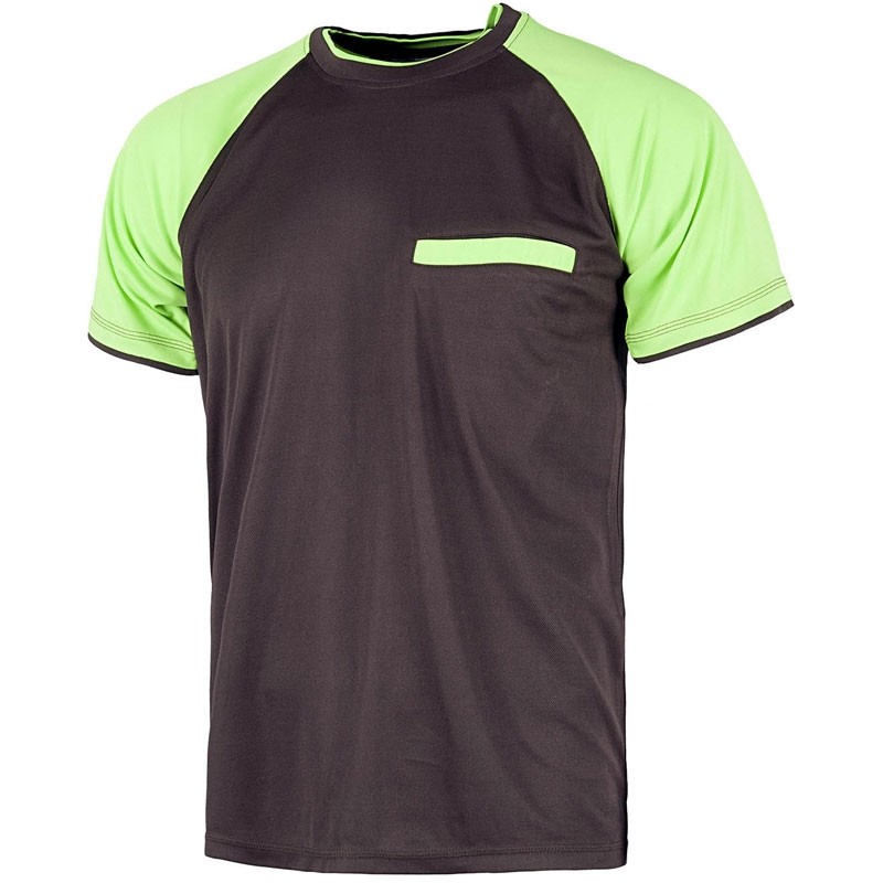 T-shirt combinata manica corta tripla cucitura - Workteam