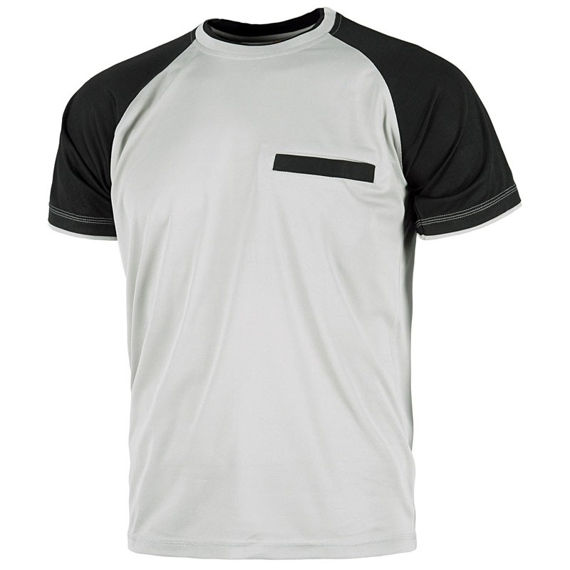 T-shirt combinata manica corta tripla cucitura - Workteam