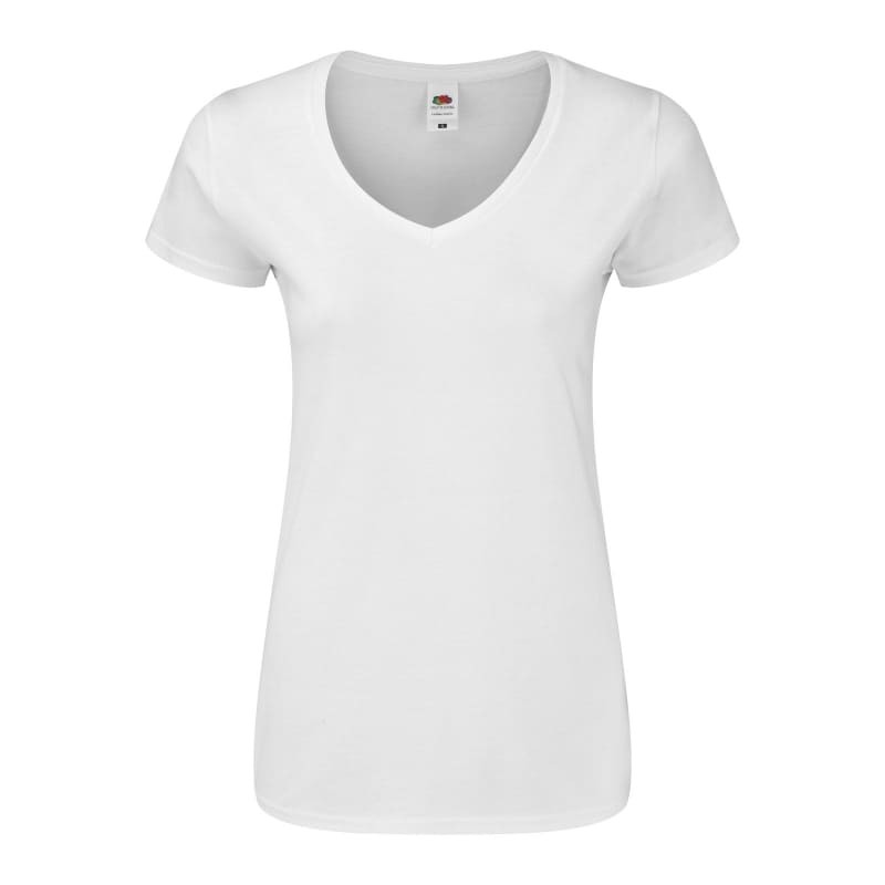 T-shirt da Lavoro 150 V-Neck T Fruit Of The Loom - FR614440