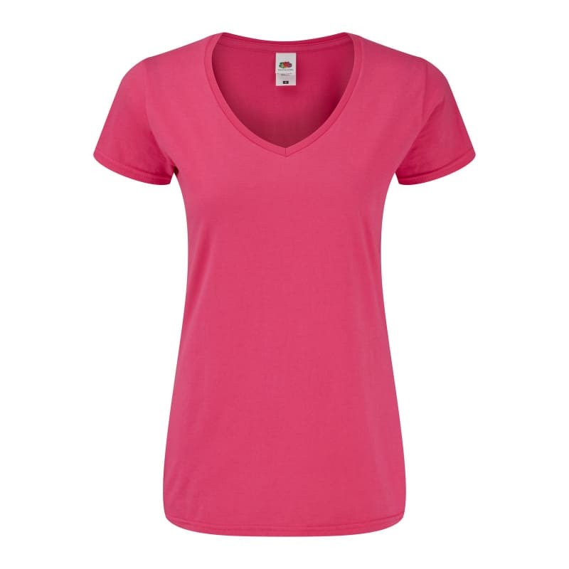 T-shirt da Lavoro 150 V-Neck T Fruit Of The Loom - FR614440