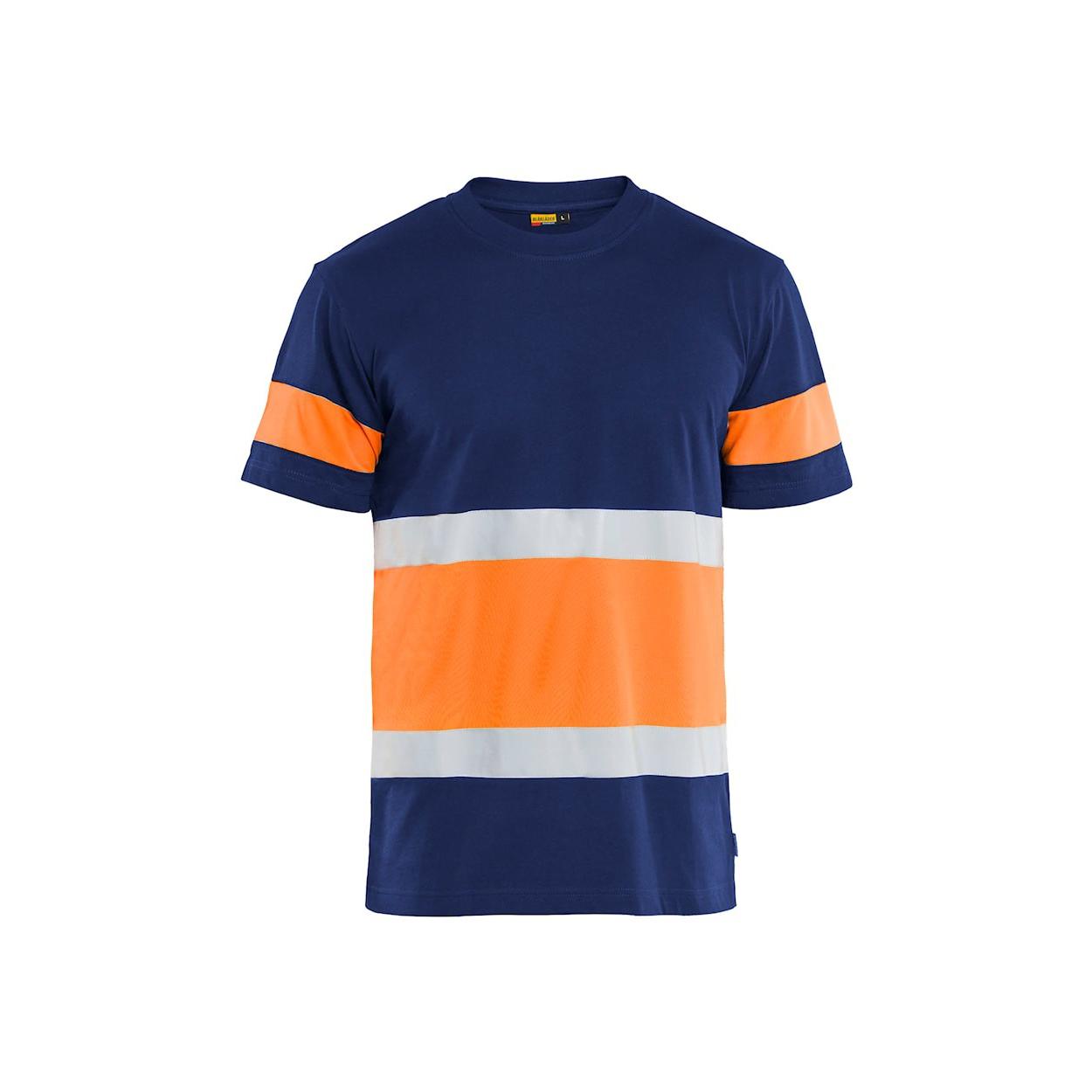 T-Shirt da Lavoro Alta Visibilit� Blaklader 100% cotone maniche corte 338710308833L