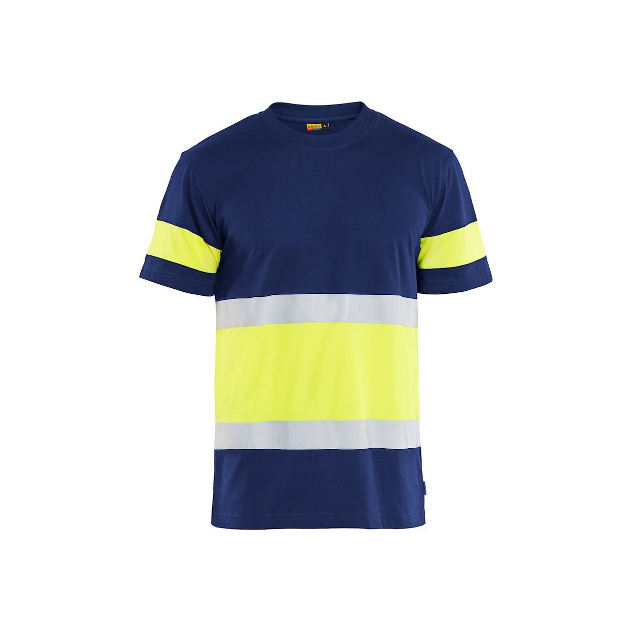 T-Shirt da Lavoro Alta Visibilit� Blaklader 100% cotone maniche corte 338710308833L