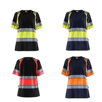 T-Shirt da Lavoro Alta Visibilit� Blaklader 100% cotone maniche corte donna 341010308833L