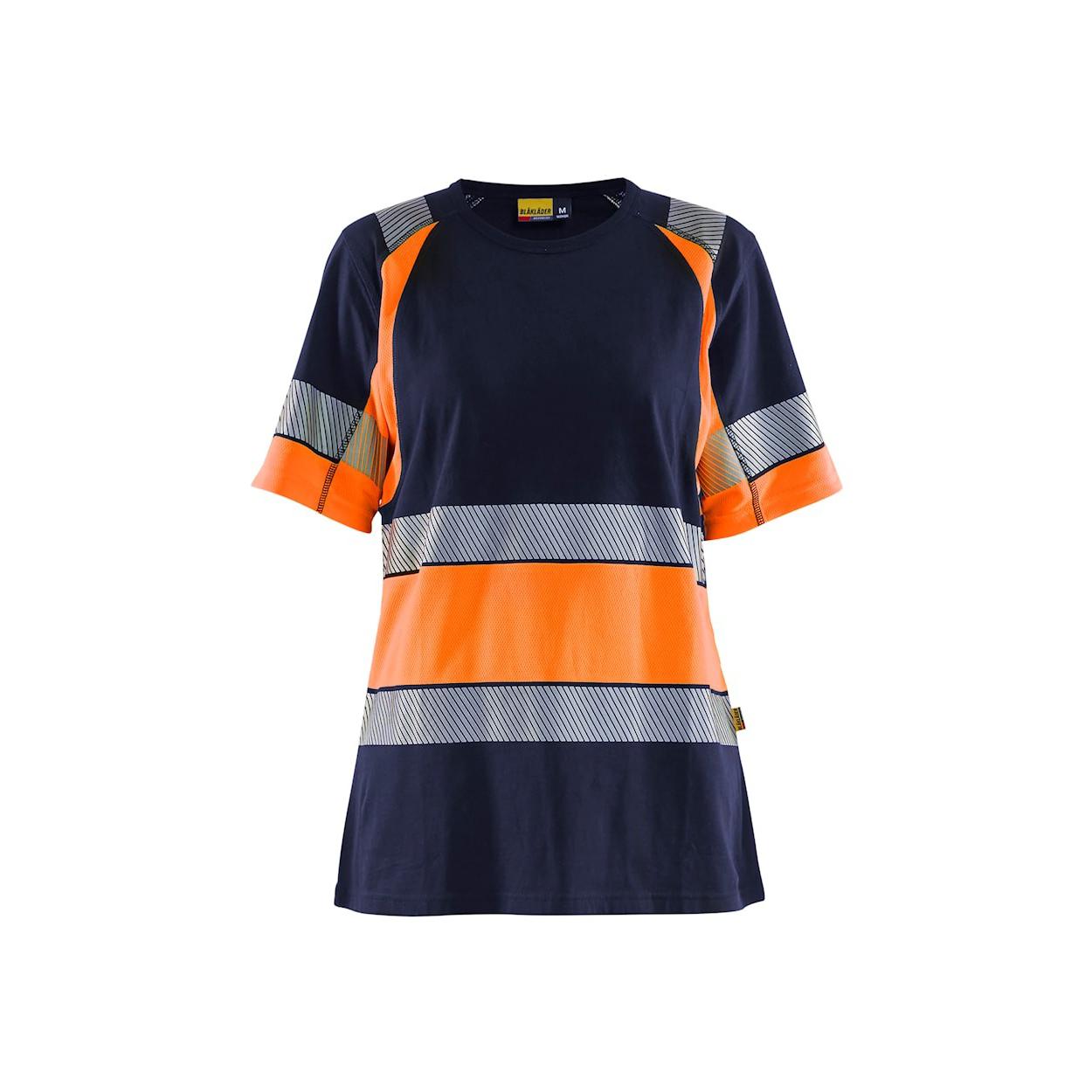 T-Shirt da Lavoro Alta Visibilit� Blaklader 100% cotone maniche corte donna 341010308833L