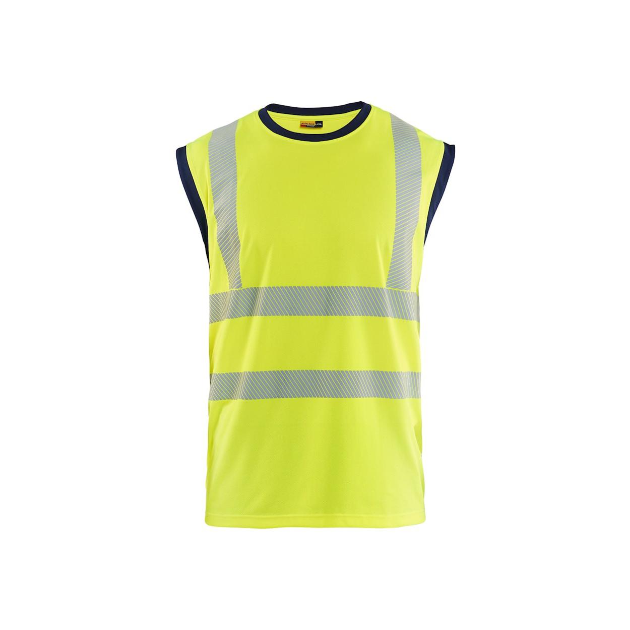 T-Shirt da Lavoro Alta Visibilit� Blaklader protezione raggi UV canotta 357510133389S/M