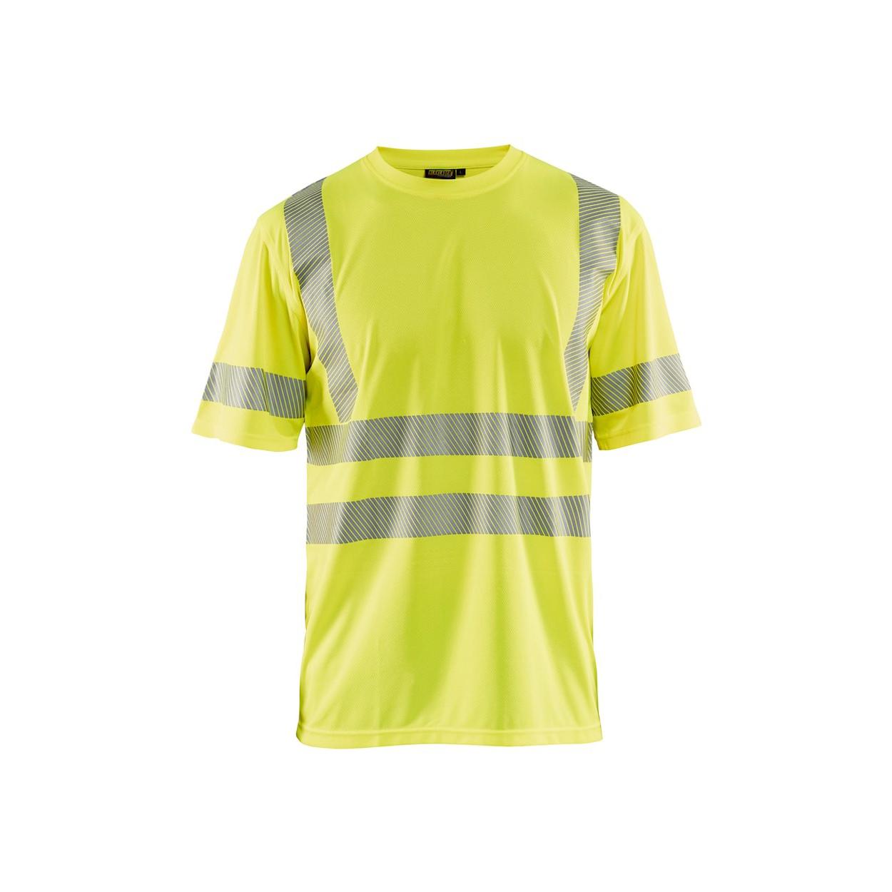 T-Shirt da Lavoro Alta Visibilit� Blaklader protezione raggi UV maniche corte 342010133300L