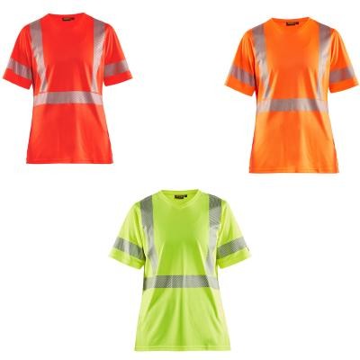 T-Shirt da Lavoro Alta Visibilit� Blaklader protezione raggi UV maniche corte Donna 333610133300L