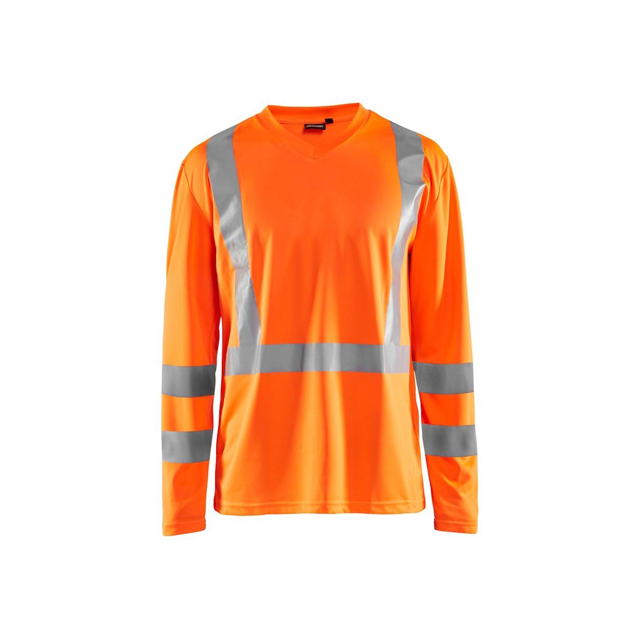 T-Shirt da Lavoro Alta Visibilit� Blaklader protezione raggi UV maniche lunghe 338310113300L