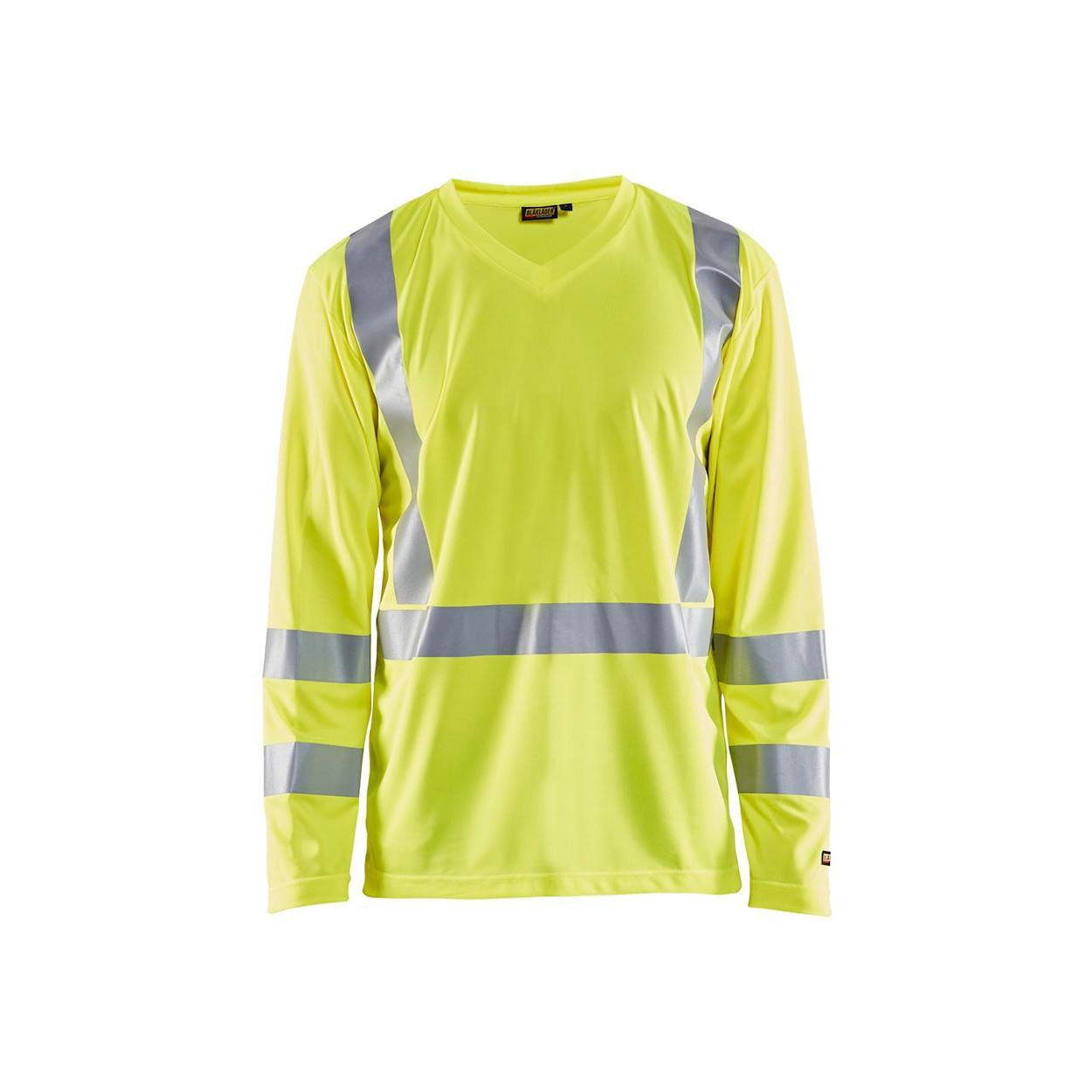 T-Shirt da Lavoro Alta Visibilit� Blaklader protezione raggi UV maniche lunghe 338310113300L