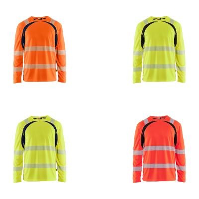 T-Shirt da Lavoro Alta Visibilit� Blaklader protezione raggi UV maniche lunghe 359910133389L