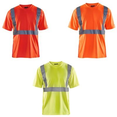 T-Shirt da Lavoro Alta Visibilit� Blaklader scollo a V maniche corte 331310093300L