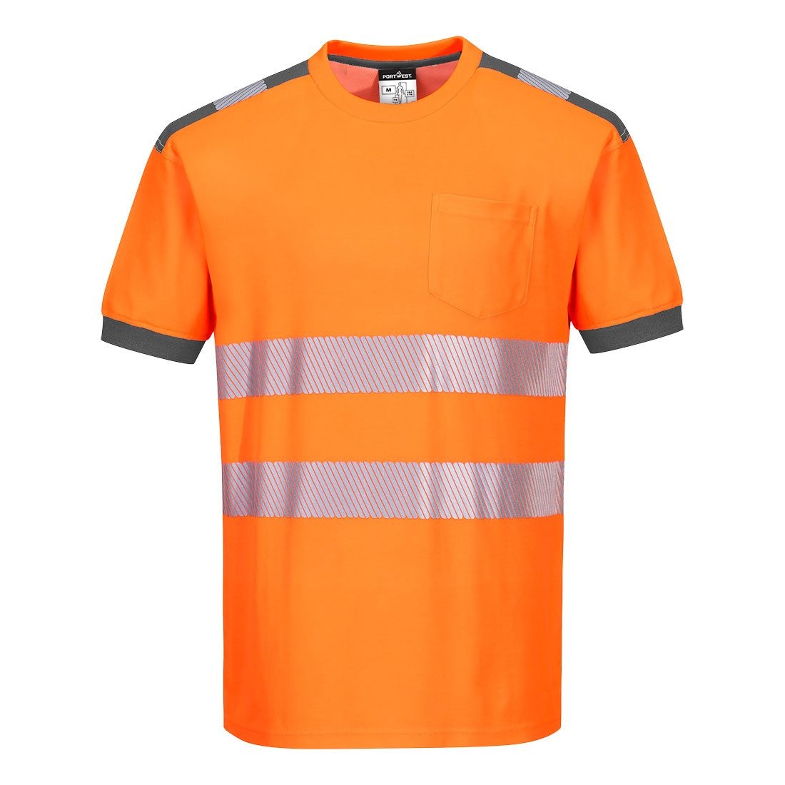 T-shirt da Lavoro Alta Visibilit� PW3 Cotton Comfort Portwest T181