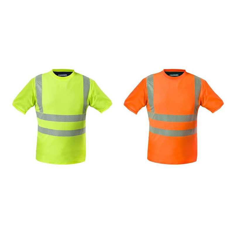 T-shirt da Lavoro Alta Visibilit� Rossini Golden Hi-Vis HH254