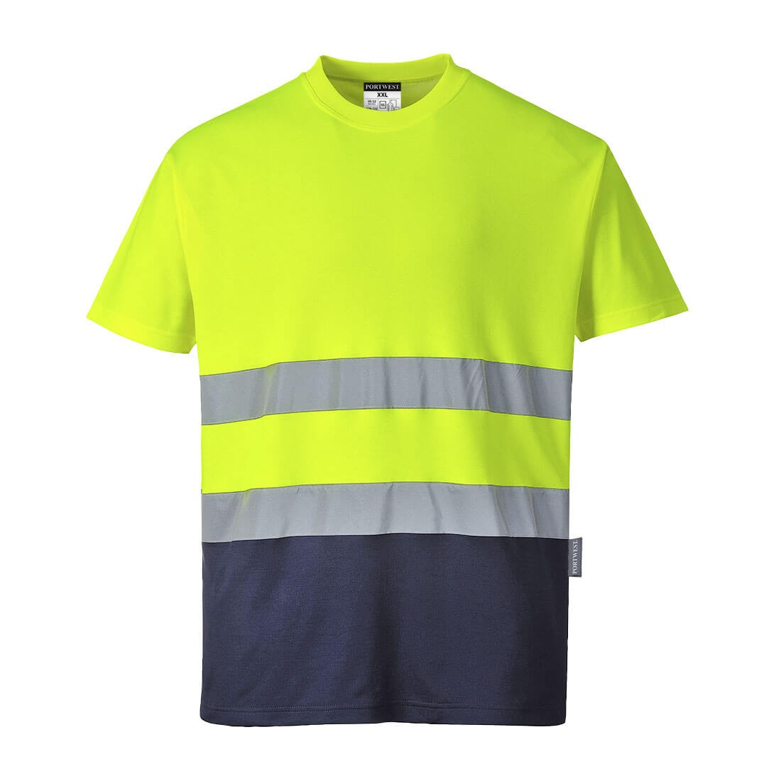 T-shirt da Lavoro Alta Visibilit� S/S Cotton Comfort Portwest S173