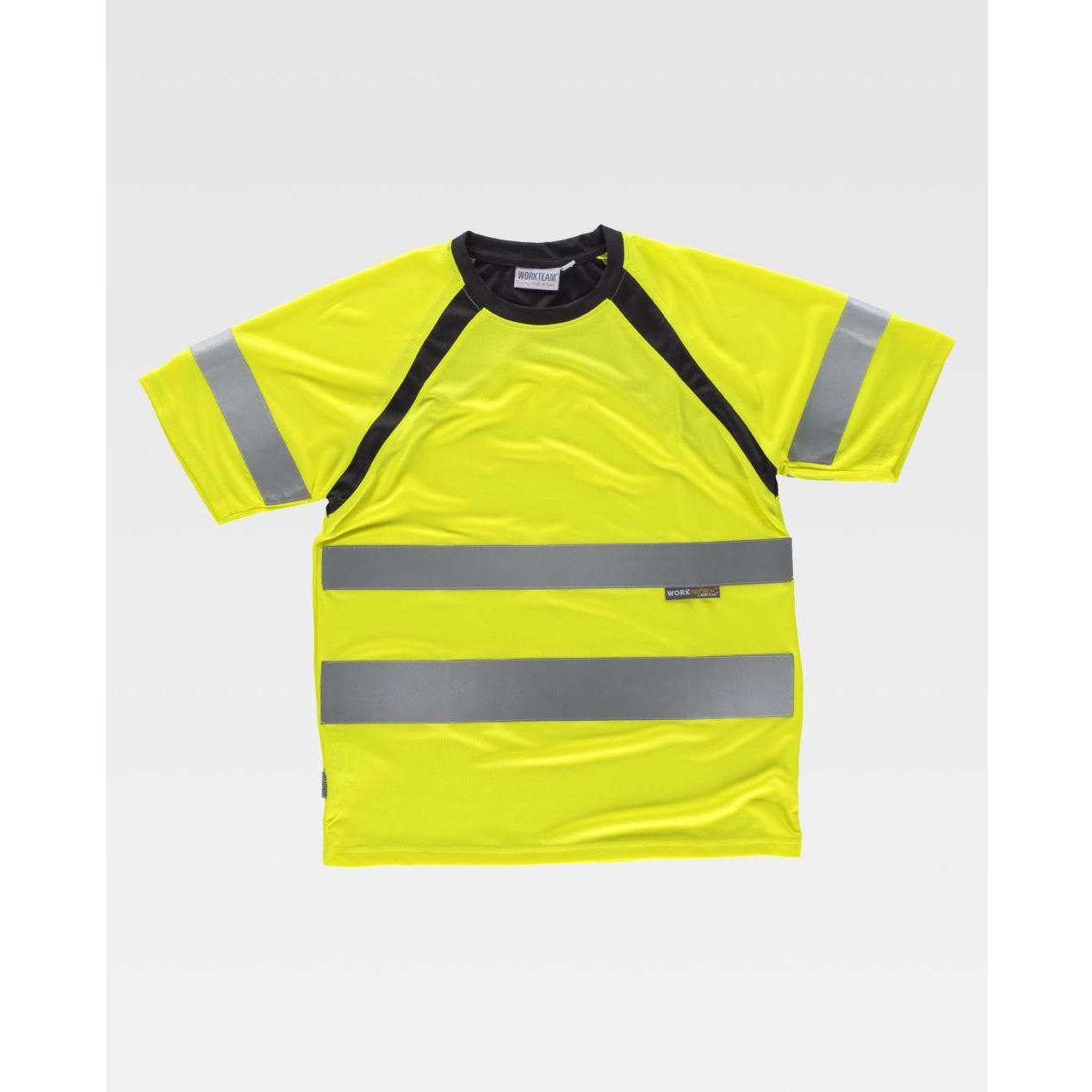 T-shirt da Lavoro Combinata Alta Visibilit� C2941 - Workteam
