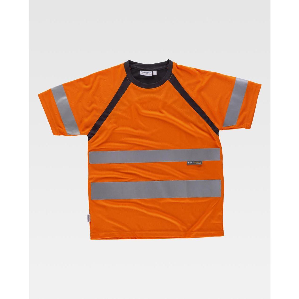 T-shirt da Lavoro Combinata Alta Visibilit� C2941 - Workteam