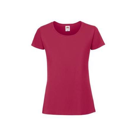 T-shirt da Lavoro da Donna 100% Cotone Fruit Of The Loom Iconic 195 T FR614240