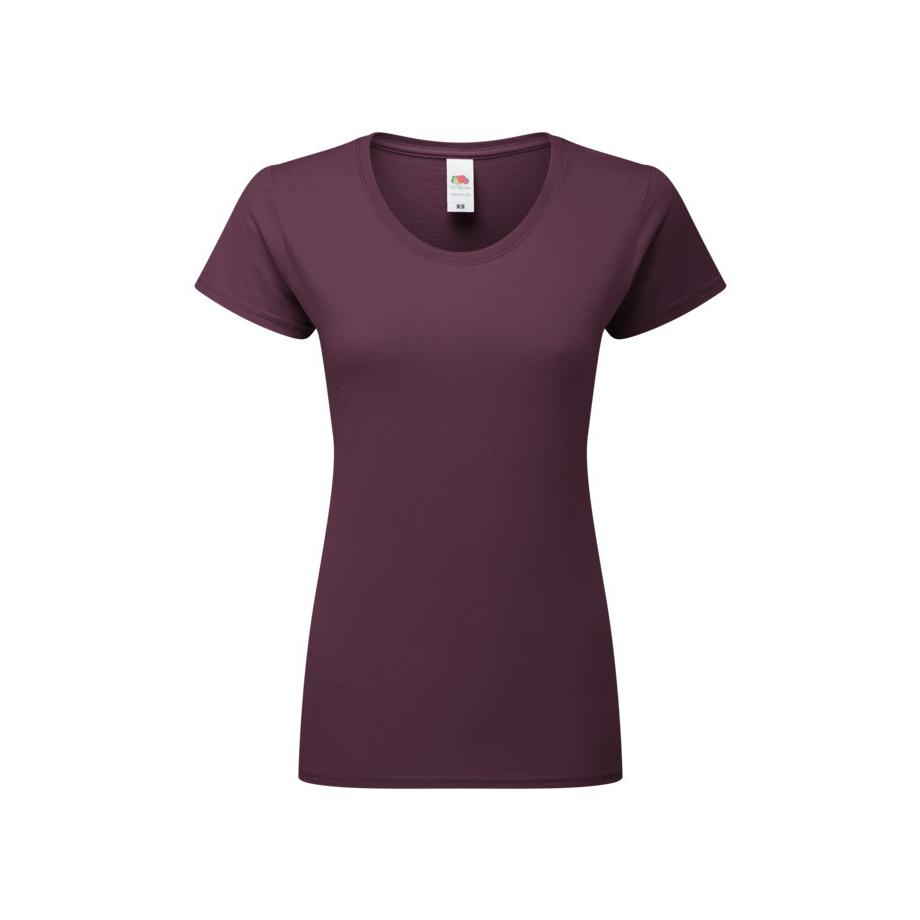 T-shirt da Lavoro da Donna 100% Cotone Fruit Of The Loom Iconic 195 T FR614240
