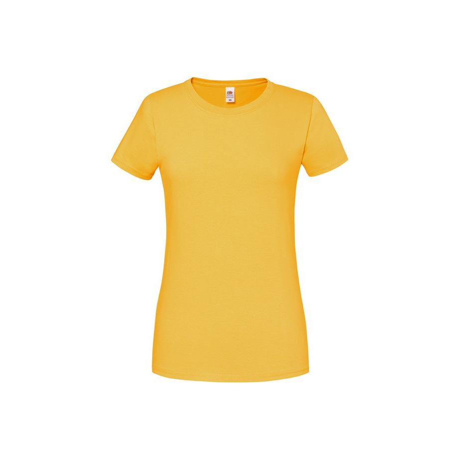 T-shirt da Lavoro da Donna 100% Cotone Fruit Of The Loom Iconic 195 T FR614240
