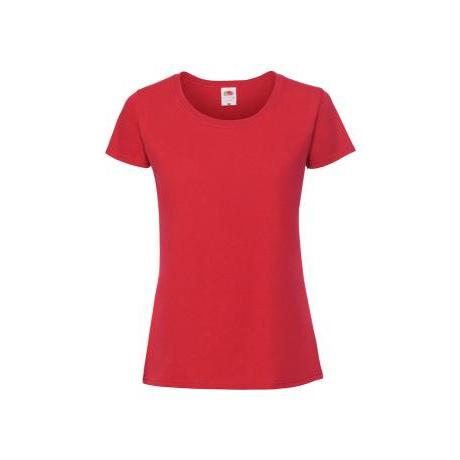 T-shirt da Lavoro da Donna 100% Cotone Fruit Of The Loom Iconic 195 T FR614240