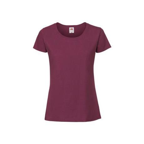 T-shirt da Lavoro da Donna 100% Cotone Fruit Of The Loom Iconic 195 T FR614240