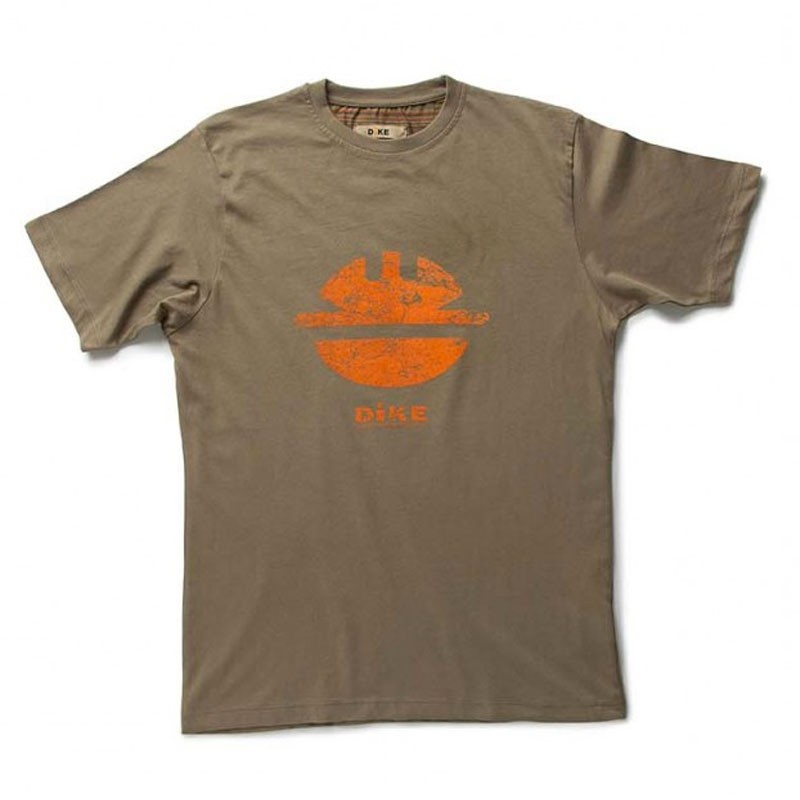 T-shirt da lavoro Dike 100% Cotone con Logo 92131