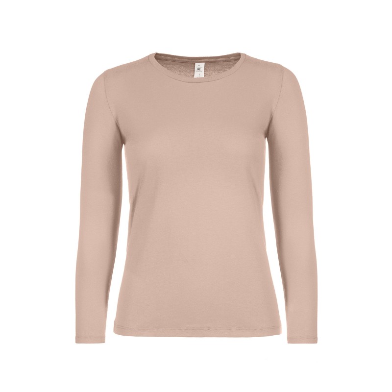 T-shirt Da Lavoro E150 Manica Lunga da Donna B&C Collection - BCTW06T