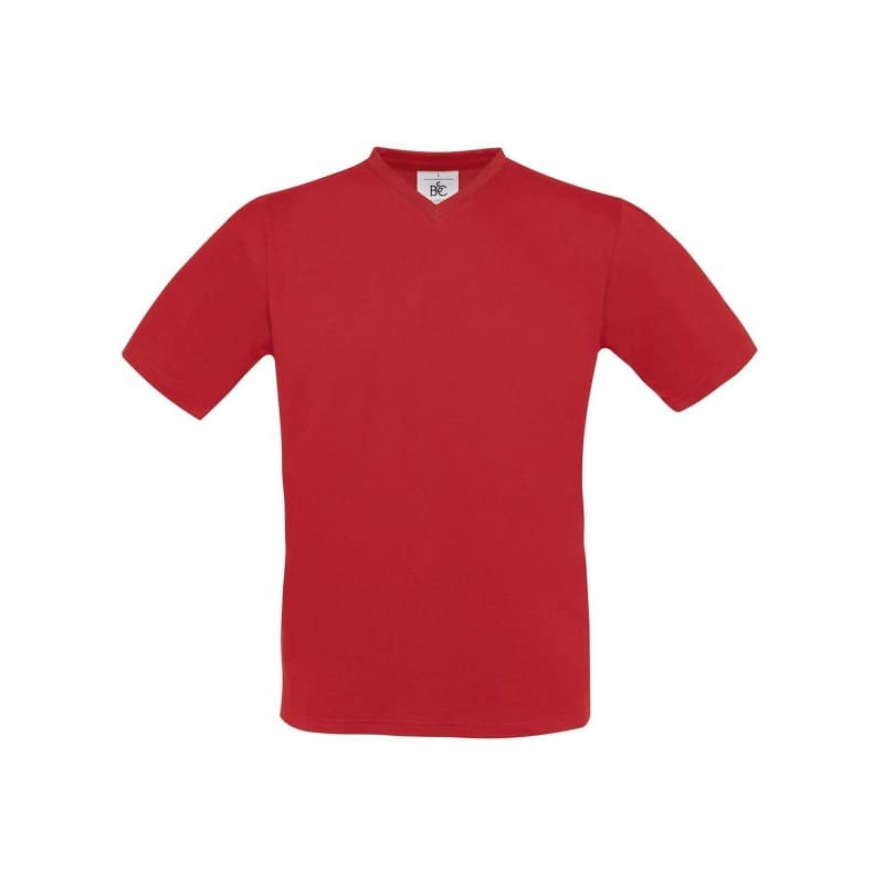 T-shirt Da Lavoro Exact V-Neck Manica Corta B&C Collection - BCTU006