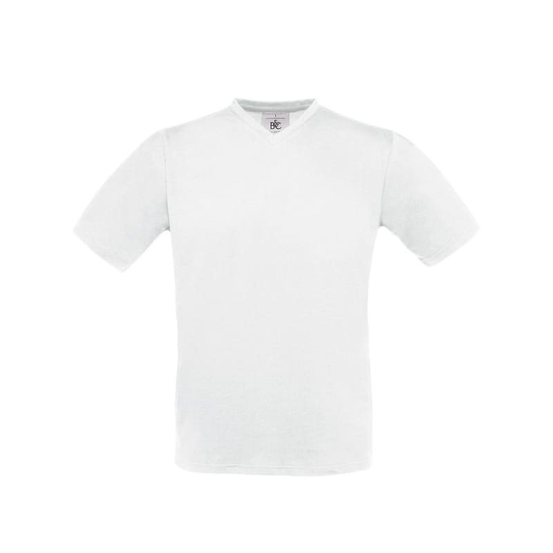 T-shirt Da Lavoro Exact V-Neck Manica Corta B&C Collection - BCTU006