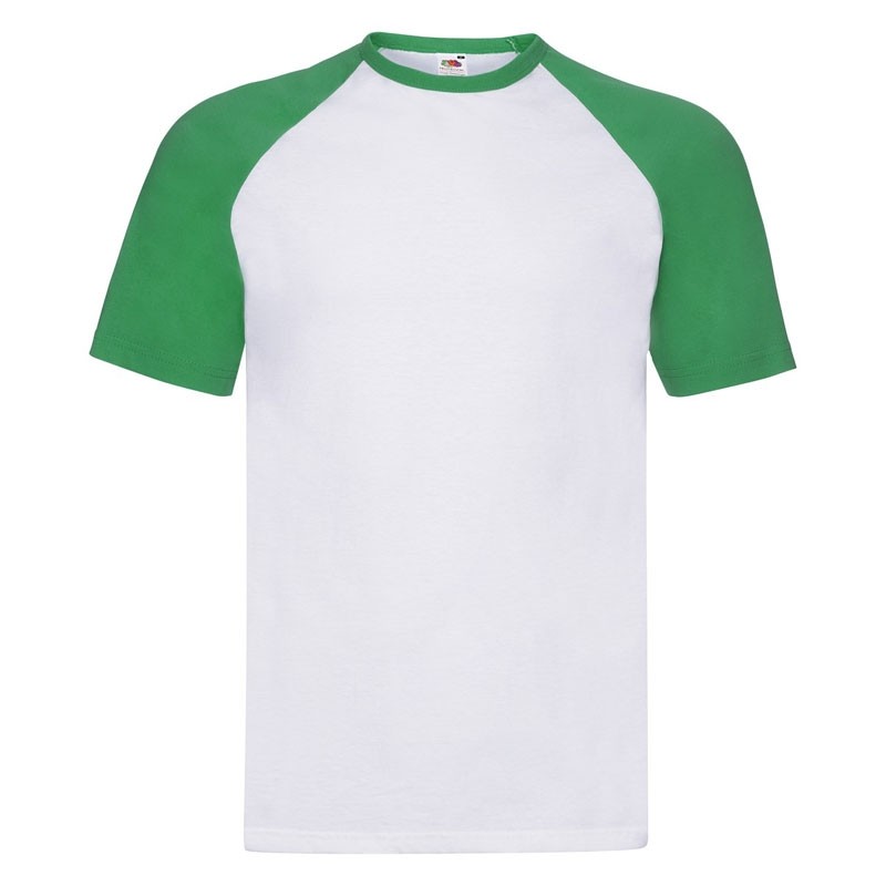 T-shirt da Lavoro Fruit of The Loom Baseball in Cotone a Girocollo FR610260