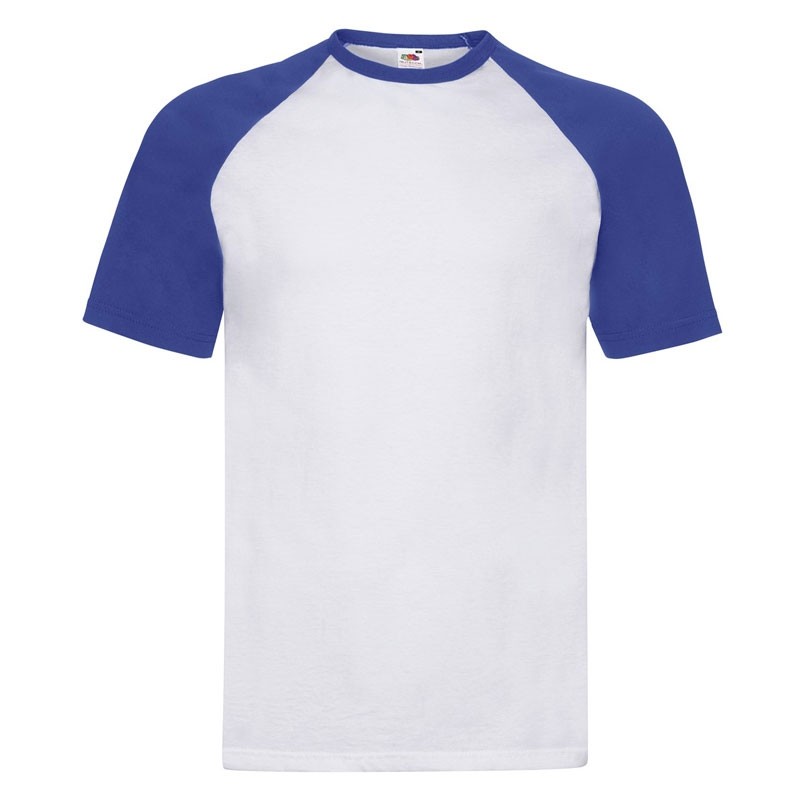T-shirt da Lavoro Fruit of The Loom Baseball in Cotone a Girocollo FR610260
