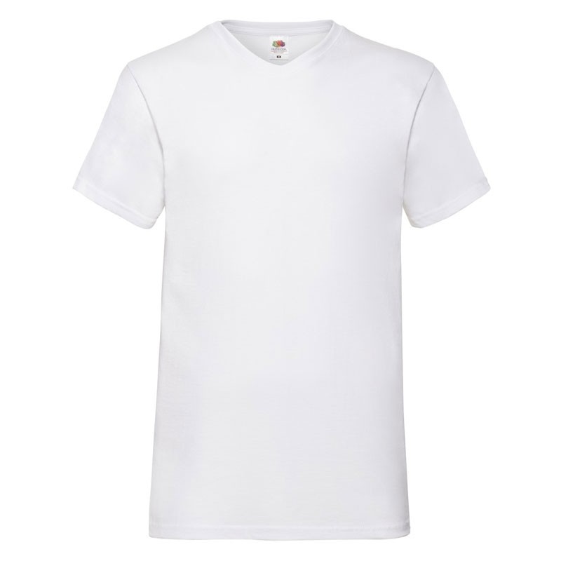 T-shirt da Lavoro Fruit of The Loom COLLO V Valueweight in Cotone 610660