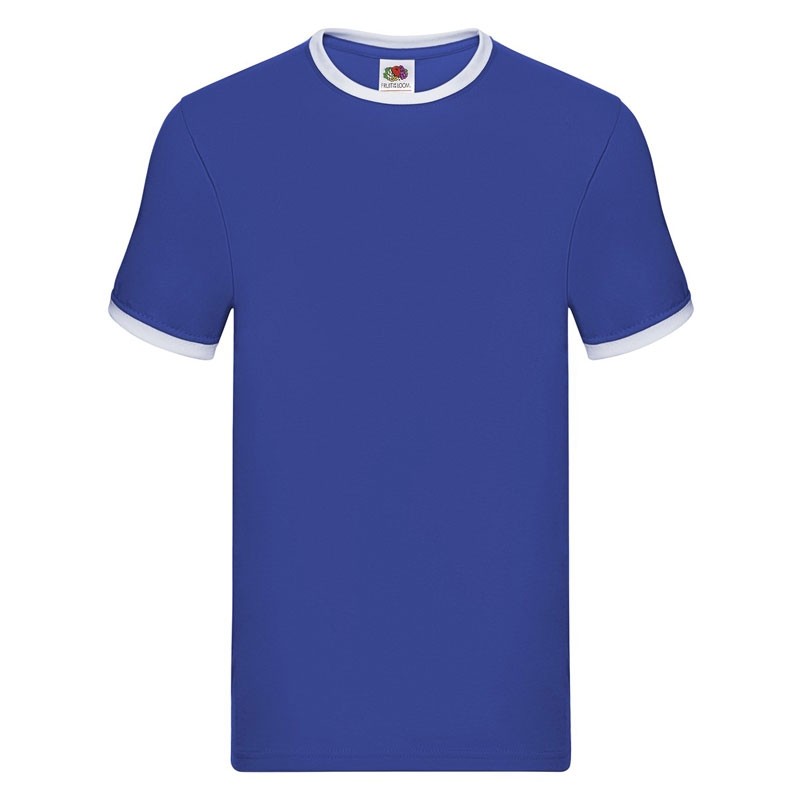 T-shirt da Lavoro Fruit Of The Loom Ringer in Cotone FR611680