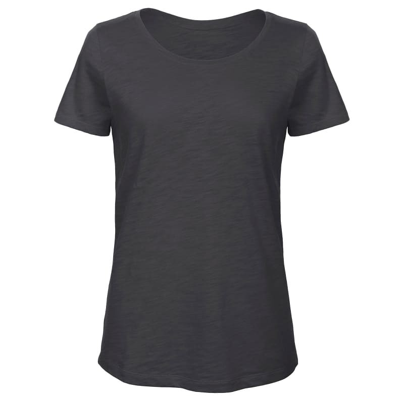 T-shirt Da Lavoro Inspire Slub T Manica Corta da Donna B&C Collection - BCTW047