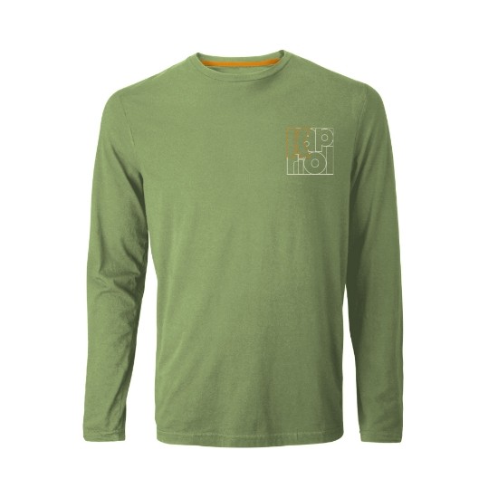 T-Shirt Da Lavoro Kapriol A Maniche Lunghe Enjoy 137742 100% Cotone