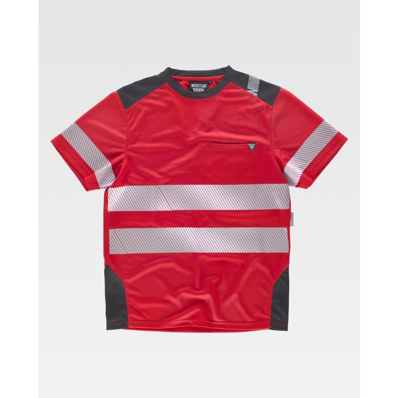 T-shirt da Lavoro Manica Corta Alta Visibilit� C9242 - Workteam