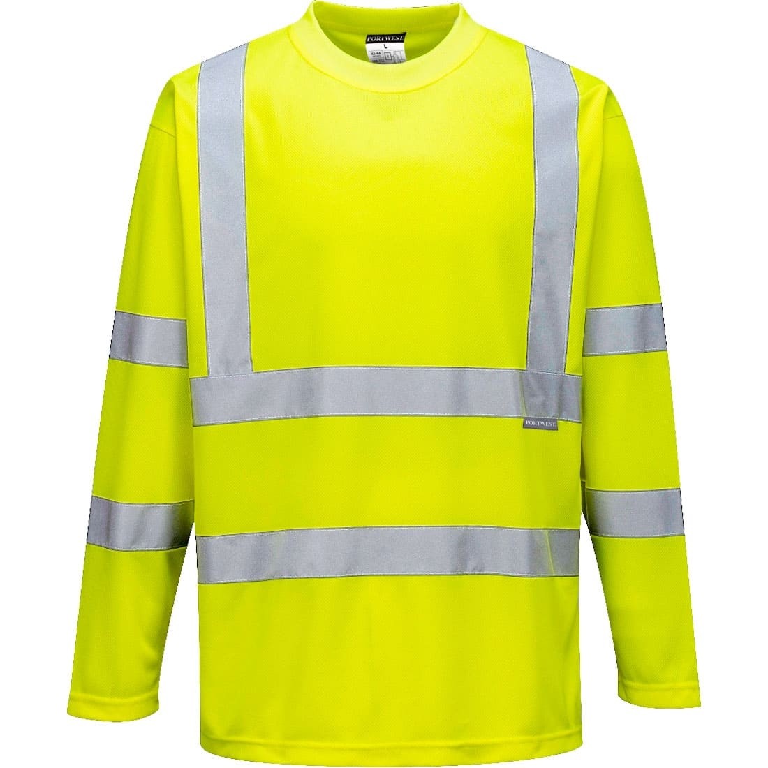 T-shirt da Lavoro Maniche Lunghe Alta Visibilit� Portwest S178