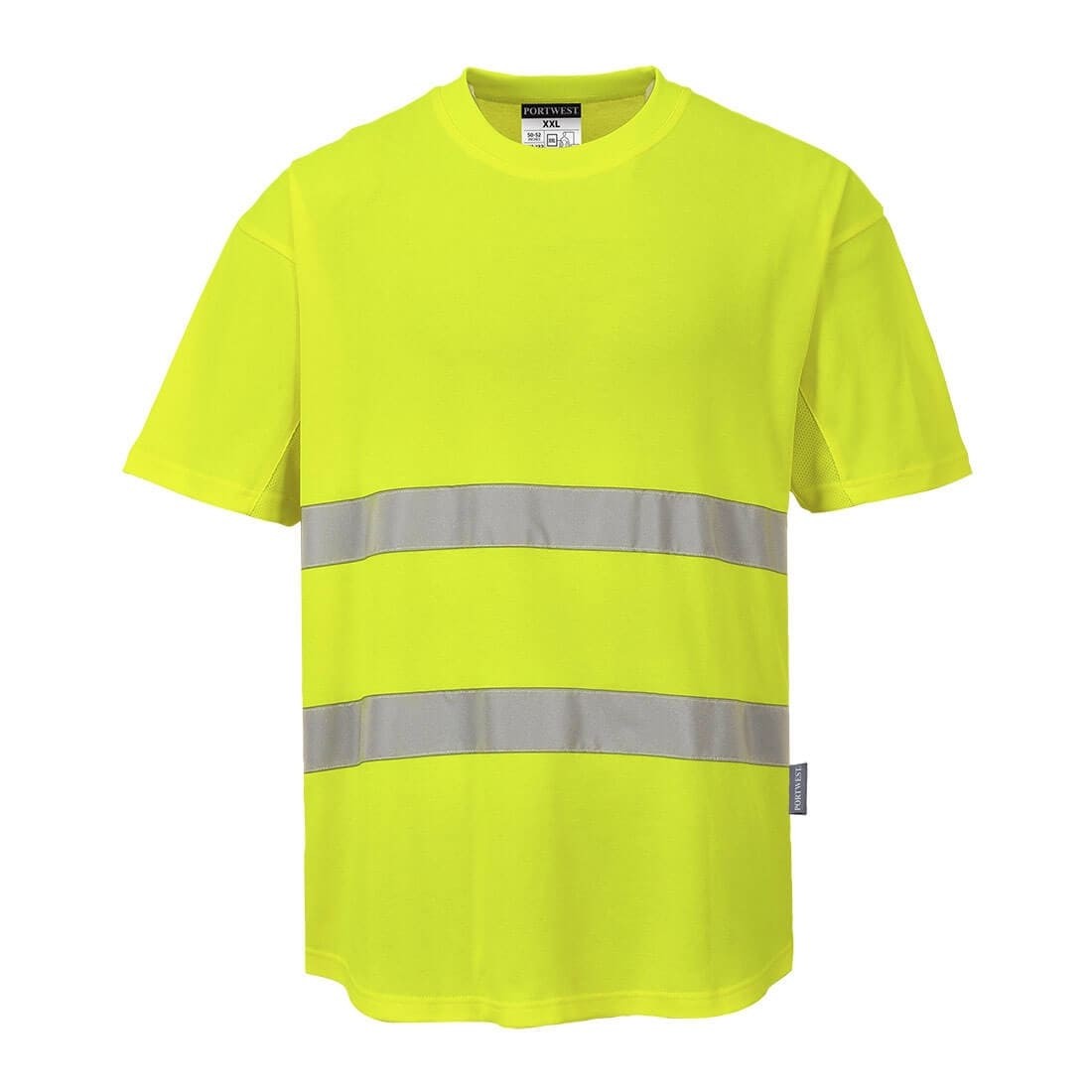 T-shirt da Lavoro Mesh Cotton Comfor Alta Visibilit� Portwest C394