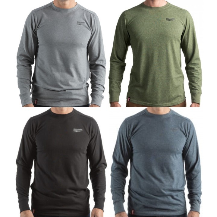 T-shirt Da Lavoro Milwaukee a Manica Lunga Hybrid 4932492988