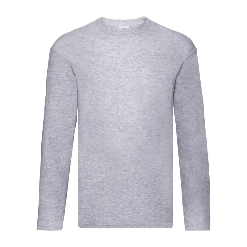T-shirt da Lavoro Original Long Sleeve T Fruit Of The Loom - FR614280
