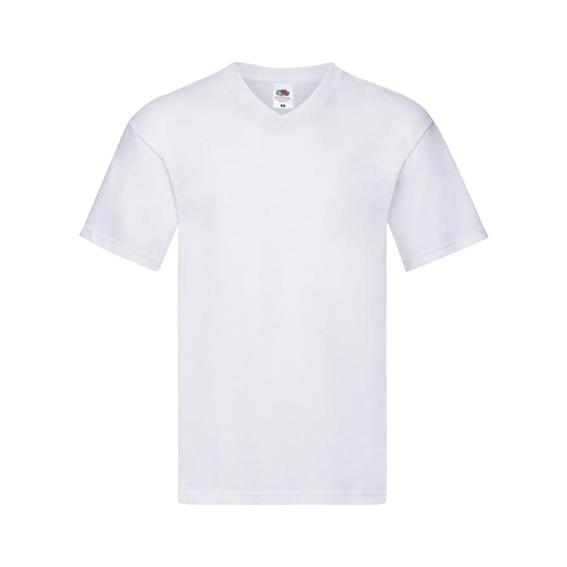 T-shirt da Lavoro Original V neck T Fruit Of The Loom 100% cotone - FR614260