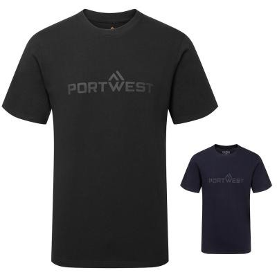 T-Shirt da Lavoro Portwest B198 100% Cotone