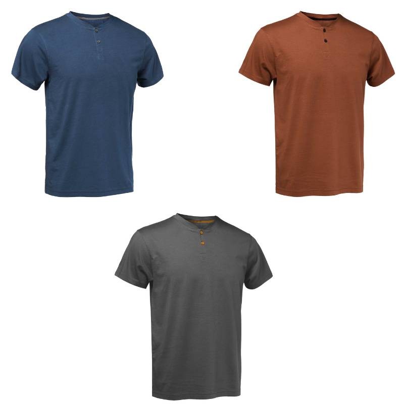 T-shirt da lavoro Serafino 100% Cotone manica corta Logica MACAO/1-L