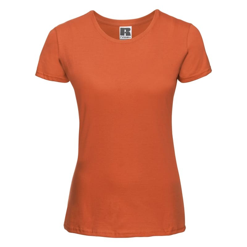 T-shirt Da Lavoro Slim T da Donna 100% Cotone Russell - JE155F