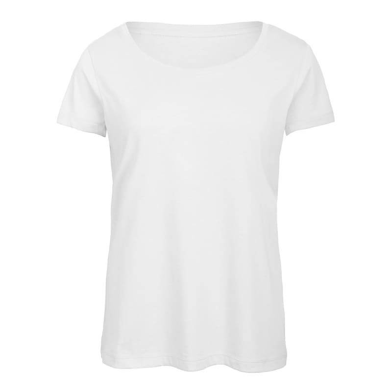 T-shirt Da Lavoro Triblend Manica Corta da Donna B&C Collection - BCTW056