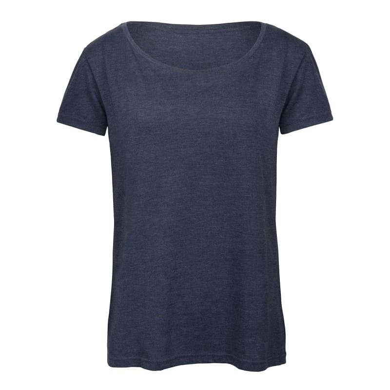 T-shirt Da Lavoro Triblend Manica Corta da Donna B&C Collection - BCTW056