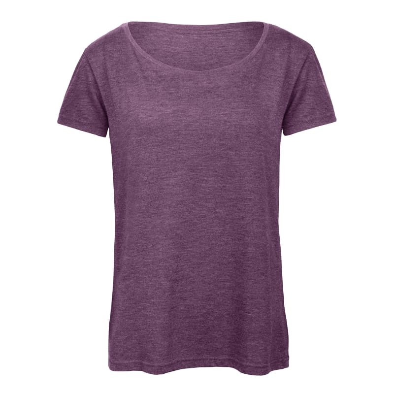 T-shirt Da Lavoro Triblend Manica Corta da Donna B&C Collection - BCTW056